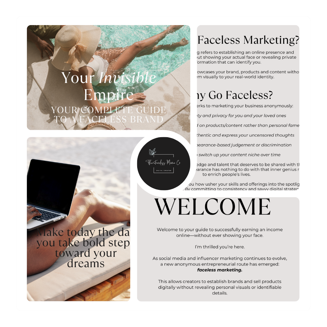 Your Invisible Empire: The Faceless Mega Marketing Bundle