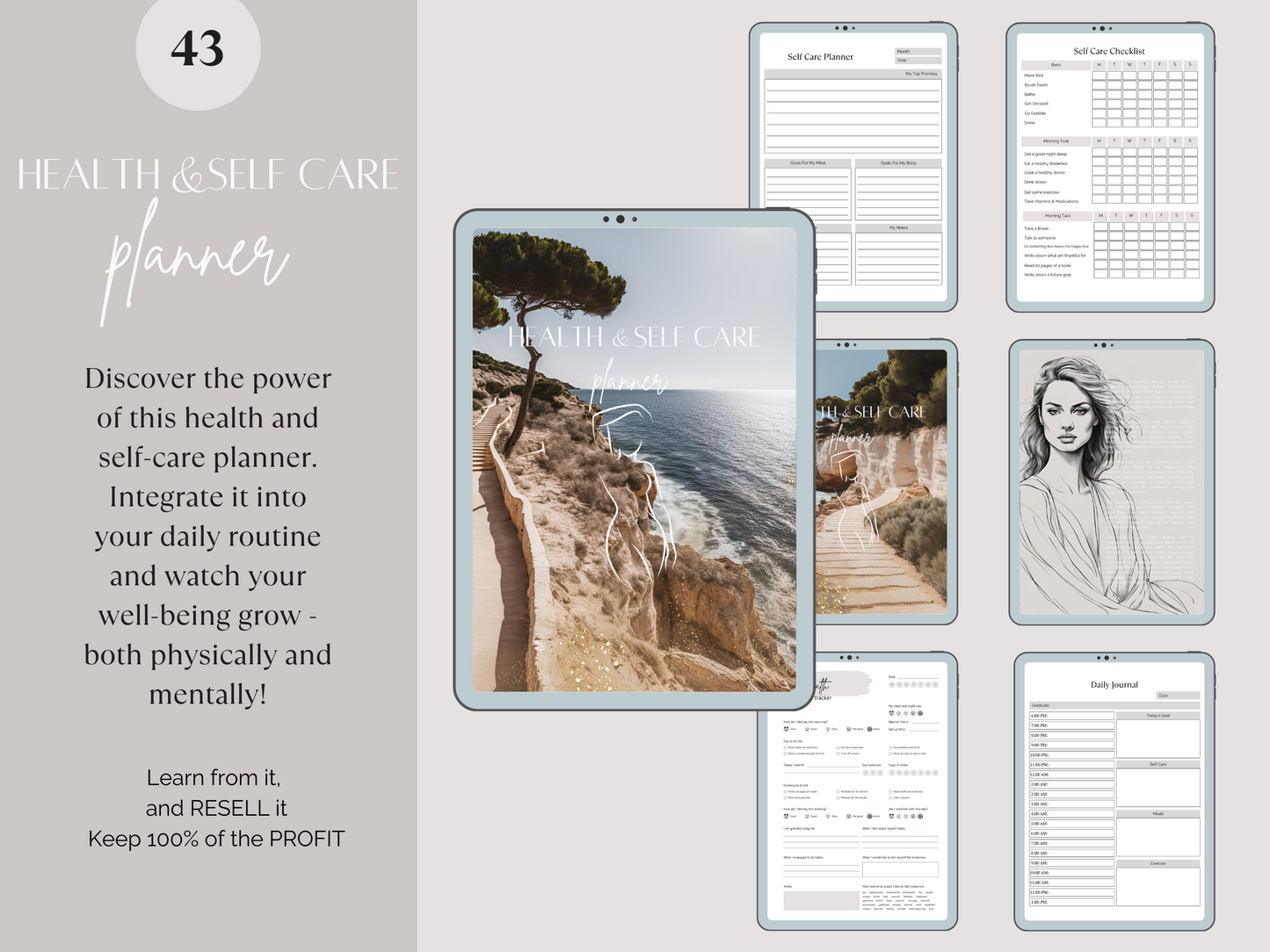 Health & Self-care PLANNER