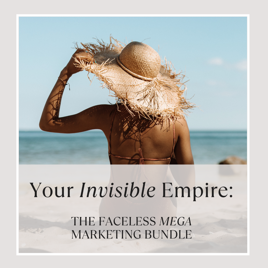 Your Invisible Empire: The Faceless Mega Marketing Bundle